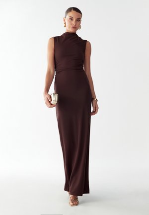 LANA - Trikotaažkleit - chocolate