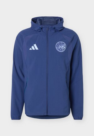 adidas Performance, AJAX AMSTERDAM TIRO TRAVEL FULL ZIP - Ρούχα για κλαμπ - tech indigo