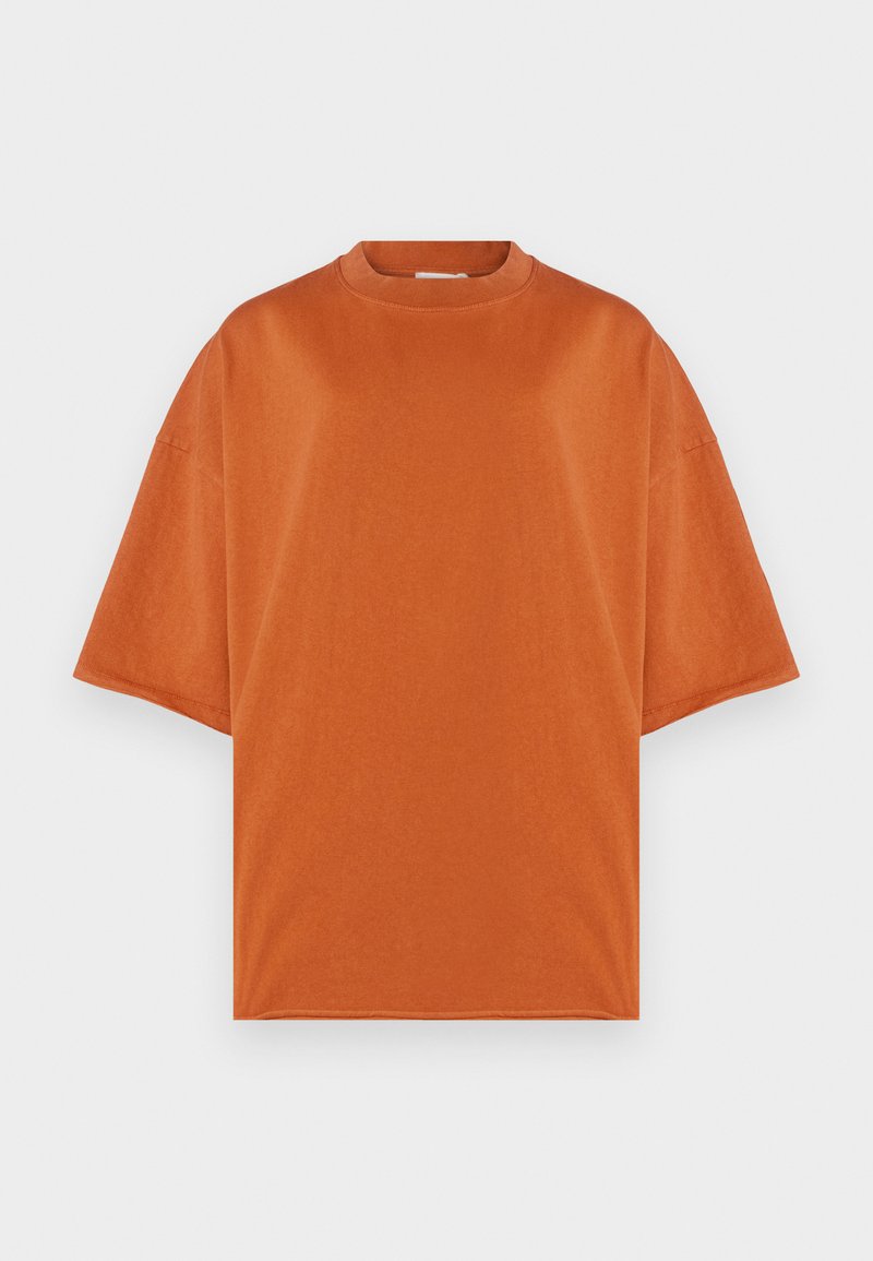 American vintage T-shirt basic oranje