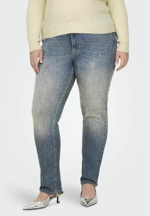 CARSUI HOHE TAILLE - Slim fit jeans - medium blue denim