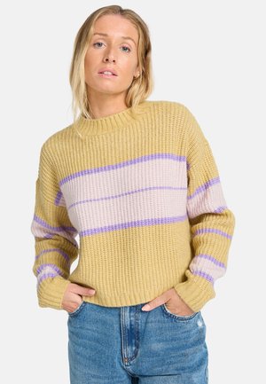 SOFT BREEZE - Strickpullover - yellow
