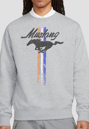 Ford, STRIPES - Sweatshirt - mottled light grey