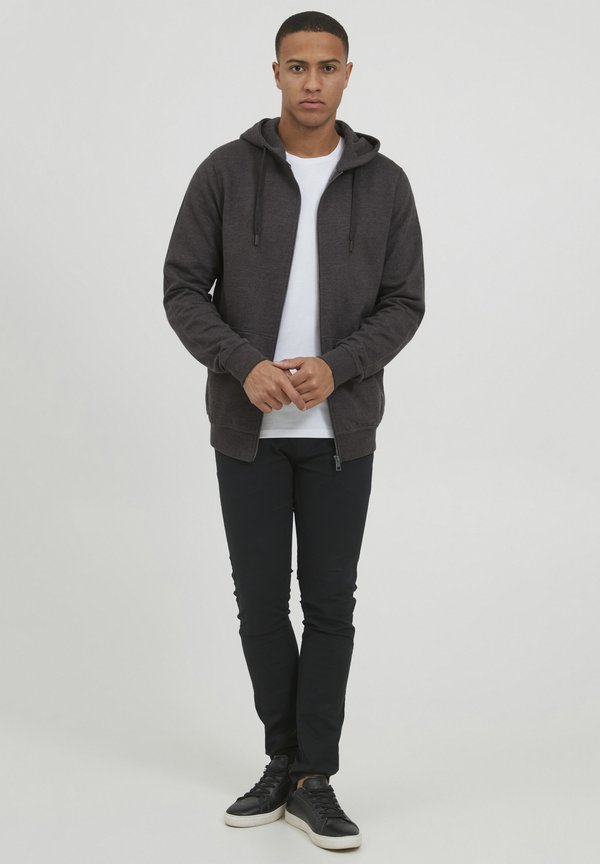 PREDMOND - Zip-up sweatshirt - charcoal mix4