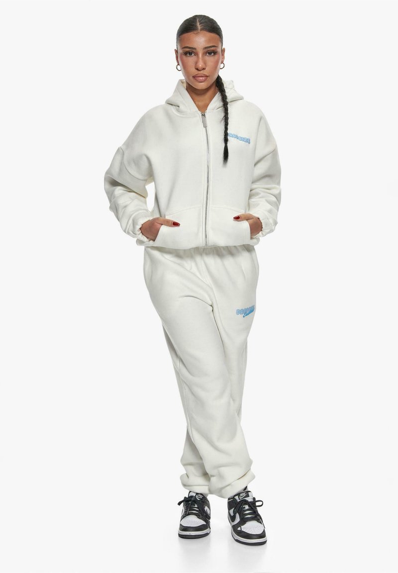 Damen Jogginghose Mit Offenem Saum – Loose Fit Lounge Wear Hose Für Casual & Sport Damen Jogginghose Mit Offenem Saum – Loose Fit Lounge Wear Hose Für Casual & Sport