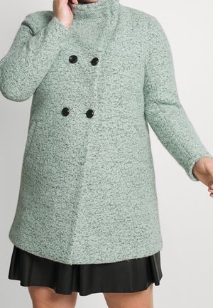 Klassischer Mantel - green