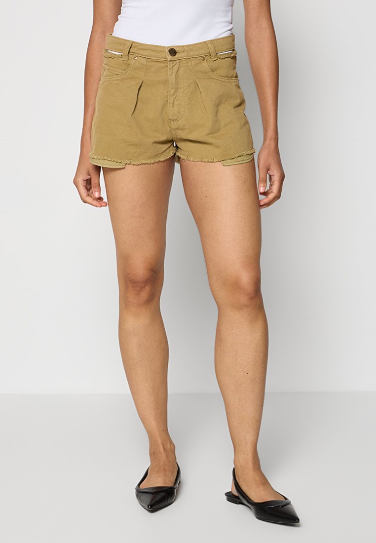 pinko Jeansshort olijfgroen