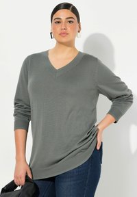 Ulla Popken Maglione - gray green
