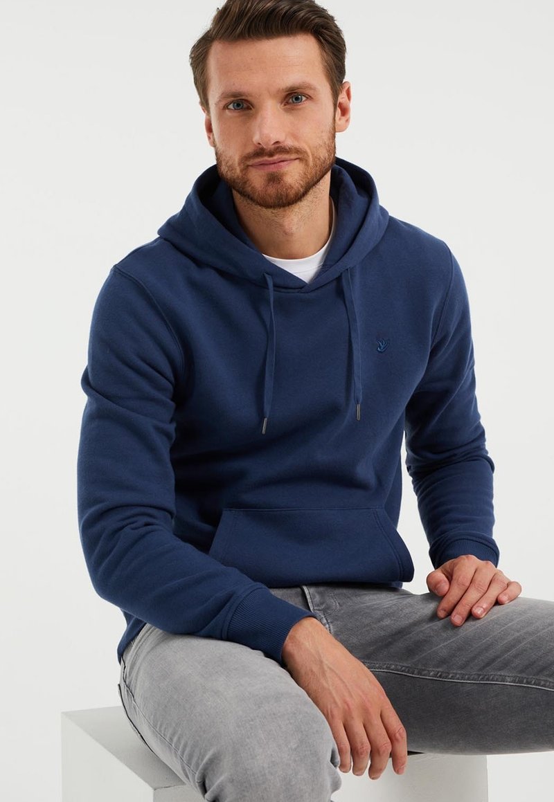 Herren Kapuzenpullover | WE Fashion Sweatshirt greyish blue/blaugrau - CC66348 Herren Kapuzenpullover | WE Fashion Sweatshirt greyish blue/blaugrau - CC66348
