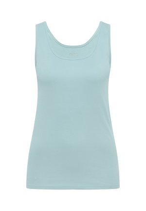 Cecil, BASIC TOP MADE OF PURE COTTON - Top - crystal mint