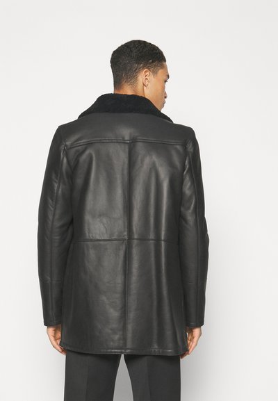 STUDIO ID BURGALESE - Leren jas - black