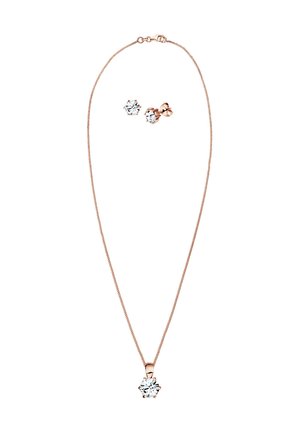 SPARKLING BASIC SET - MIT KRISTALLEN VON SWAROVSKI® - Necklace - weiß