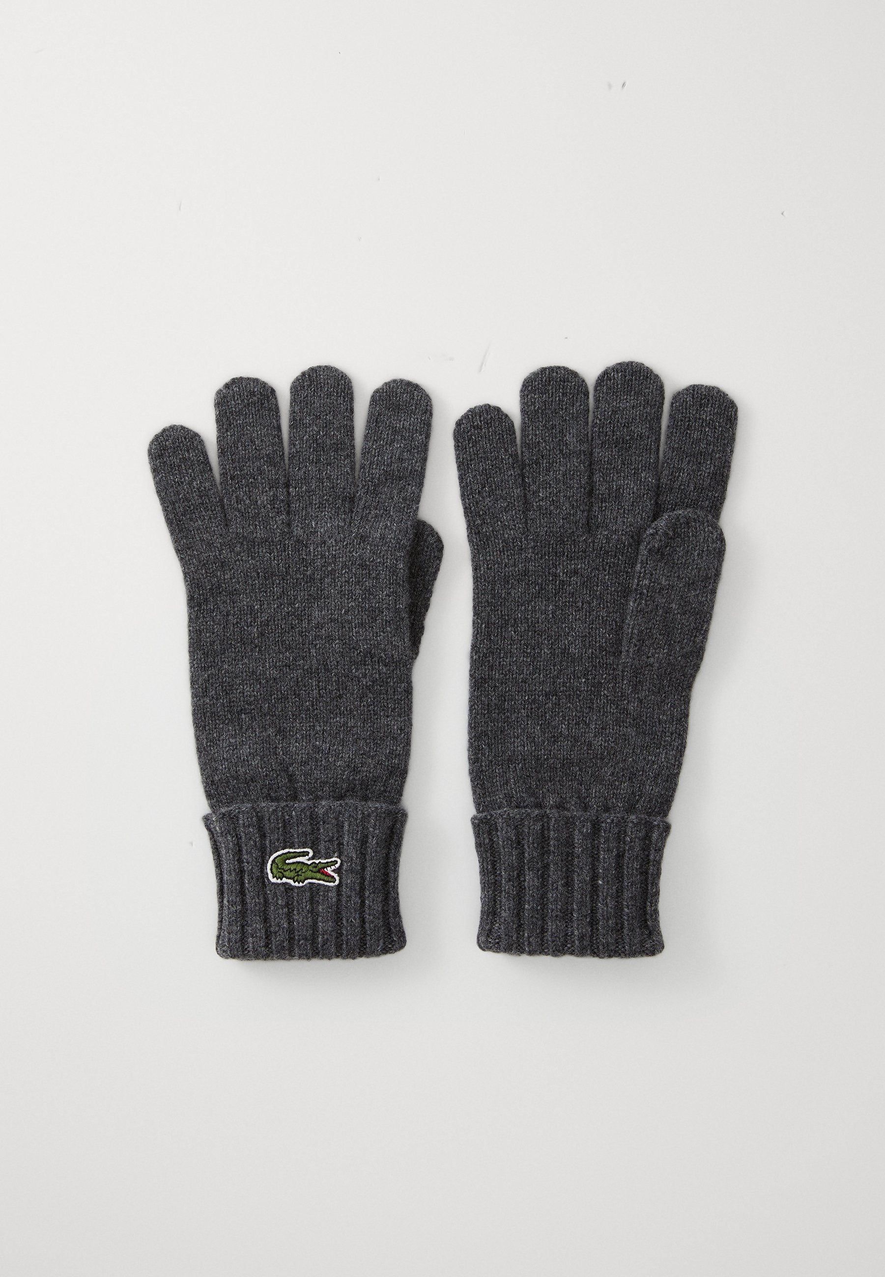 Lacoste HANDSCHUHE UNISEX - Fingerhandschuh - pitch chine/grau - Zalando