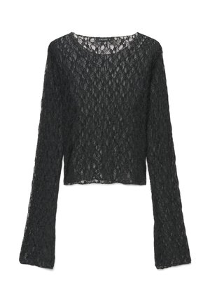 Calliope, T-SHIRT PIZZO - Blouse - ultrablack