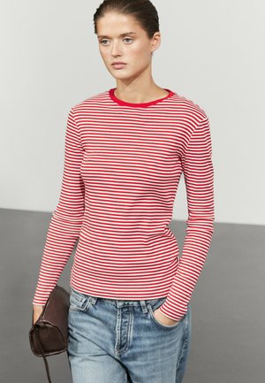 Massimo Dutti, Langarmshirt - red