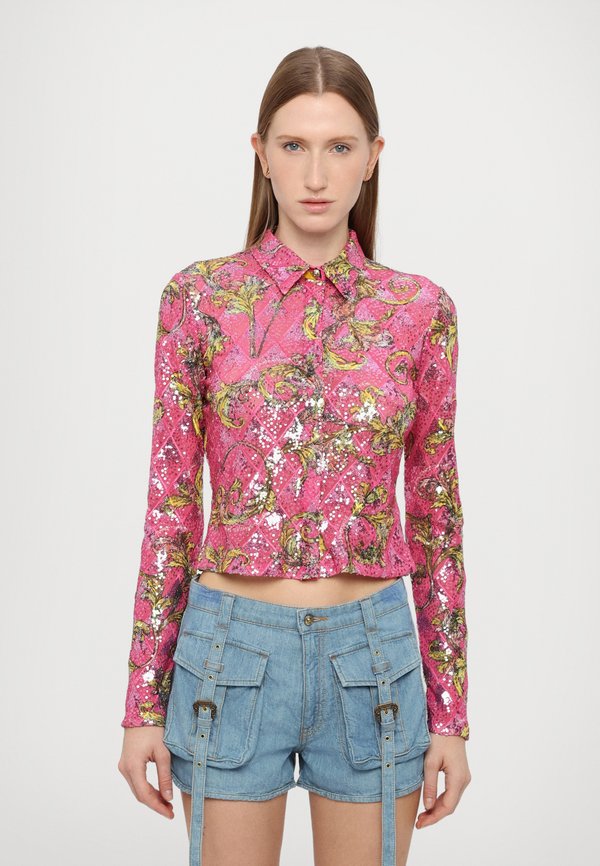 Button-down blouse - rosa