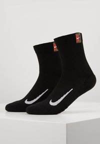 Nike Performance - COURT MULTIPLIER CUSHIONED 2 PACK UNISEX - Träningssockor - black Miniatyrbild 1