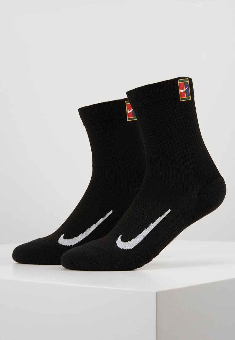 Nike Performance - COURT MULTIPLIER CUSHIONED 2 PACK UNISEX - Sportske čarape - black, Povećaj