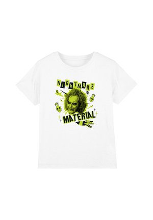 Warner Brothers, BEETLEJUICE BEETLEJUICE NIGHTMARE MATERIAL UNISEX - Print T-shirt - white