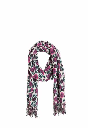 MOTIF FLEURALE - Écharpe - rose
