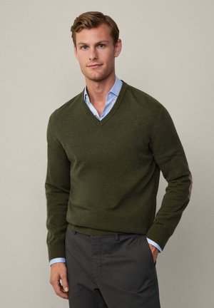 Hackett London CASH MIX  - Jumper - dusky green