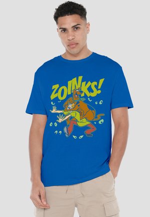 Cotton Soul, SCOOBY DOO ZOINKS - Print T-shirt - royal blue