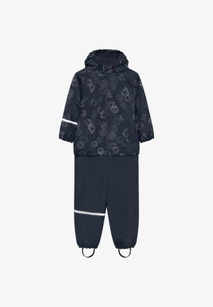 CeLaVi, RAINWEAR SET - ALL OVER PRINT, WITH FLEECE - Regenhose - navy