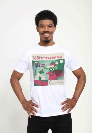 Star Wars STAR WARS: CLASSIC MERRY YODA XMAS UNISEX - Print T-shirt - white