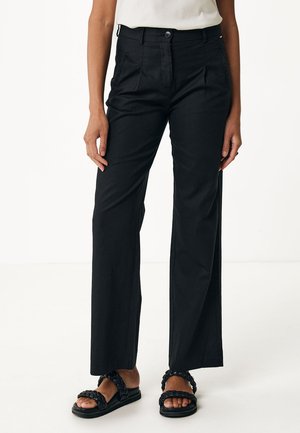 Mexx WIDE LEG - Pantalones - black