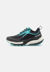 GOLDEN GATE ATR GORE TEX - Hiking shoes - black/aruba blue