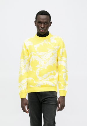 ONSCLARK CREW  - Strickpullover - summer sun/cloud dancer