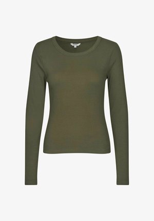 mbyM, OTIS LS-M - T-shirt à manches longues - warm olive