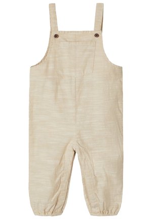 Hängselbyxor - white pepper