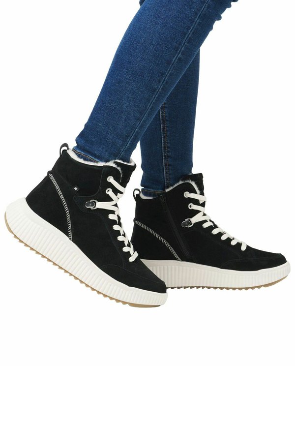 Snowboot/Winterstiefel - schwarz schwarz