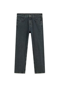 Massimo Dutti WIDE-LEG - Jeans a sigaretta - dark blue