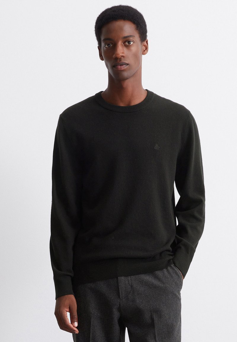 Marc O'Polo CREWNECK - Pulover - black