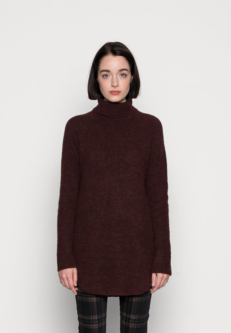 Pieces ELLEN LONG - Camisola - red mahogany