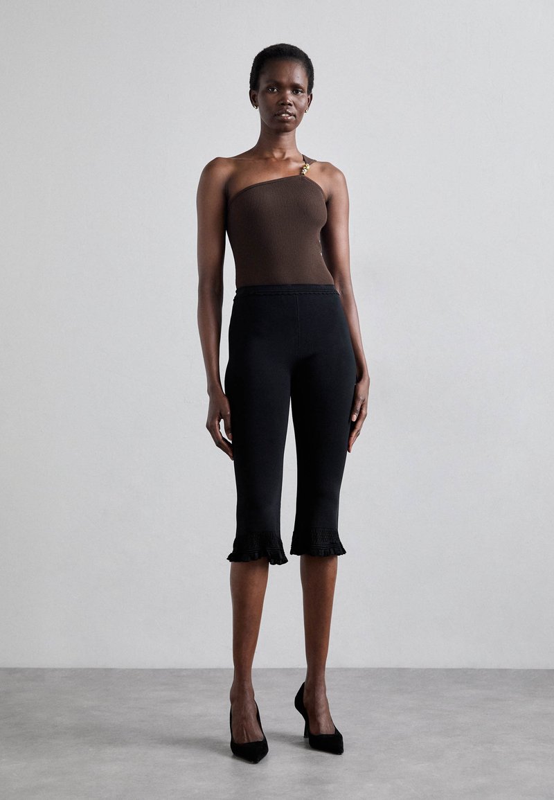 Débardeur IRO Fines Bretelles – Coton Noir – Taille S (36) – Neuf Avec Imperfections