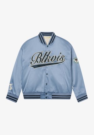 BLKVIS, WASHED VARSITY JACKET - Blouson Bomber - stonewash