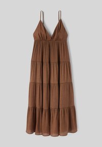 BZB FLUIDE À ÉTAGES - Robe de jour - marron