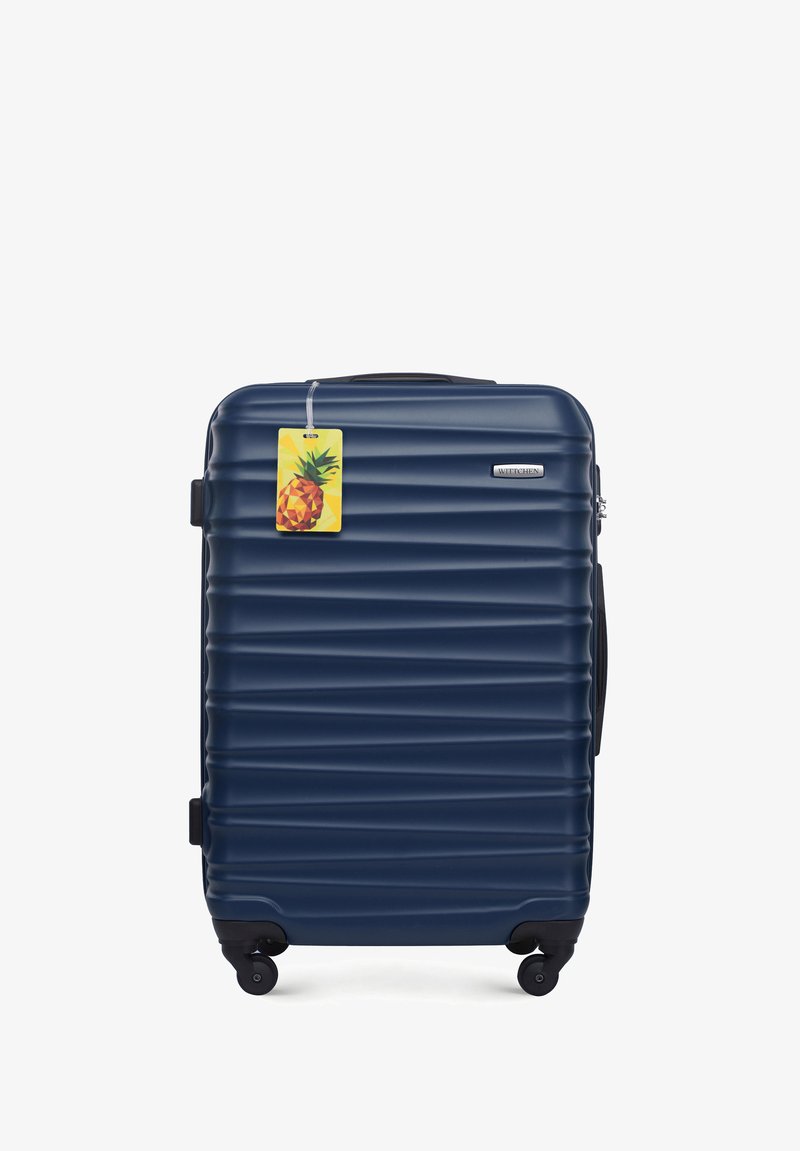WITTCHEN MEDIUM SUITCASE WITH LUGGAGE TAG FROM ABS - Trolley - dark blue