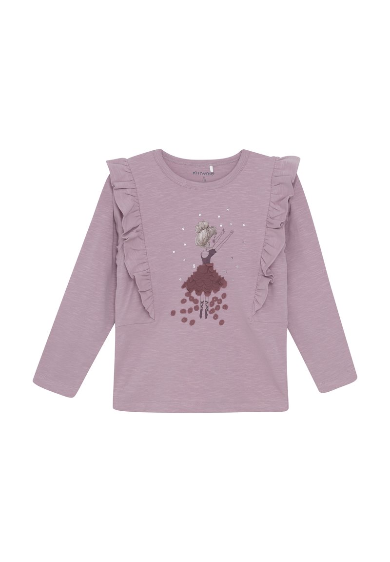 Minymo LONG SLEEVES - Langarmshirt - woodrose