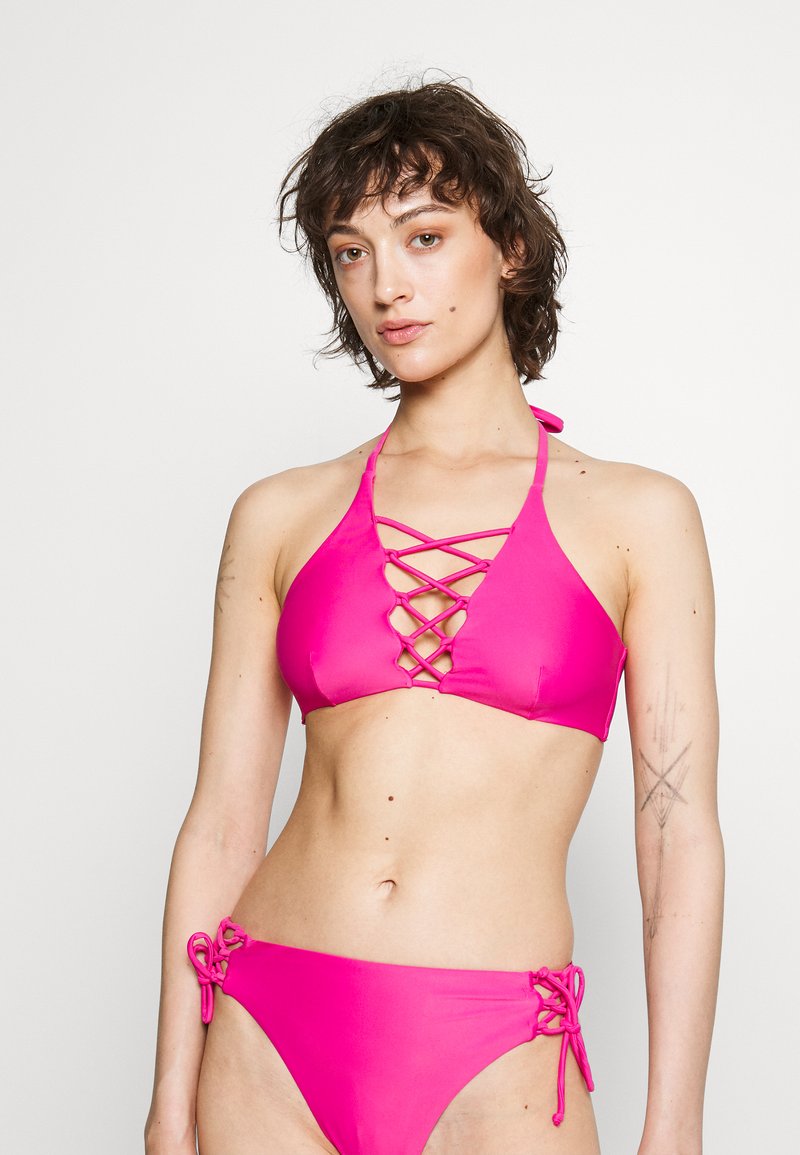 Hunkemöller SPICEY CROP Bikiniöverdel pink/ljusrosa Zalando.se