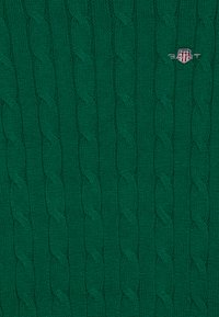 GANT CABLE SHIELD CREW UNISEX - Strickpullover - grass green