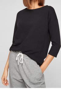 QS Langarmshirt - black