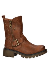 Dolcis Cowboy-/Bikerlaarsjes - cognac