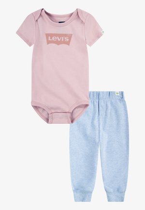 BATWING BODYSUIT SET - Pantaloni sportivi - rapture rose