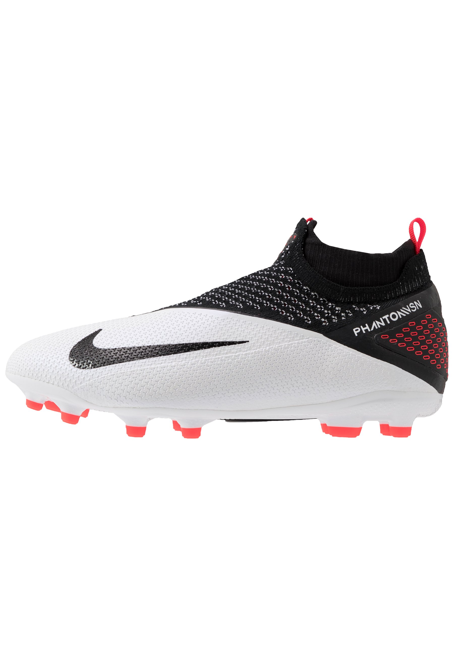 Nike Performance PHANTOM VISION 2 ELITE DF FGMG - Scarpe da calcetto con  tacchetti - white/black/laser crimson - Zalando.it