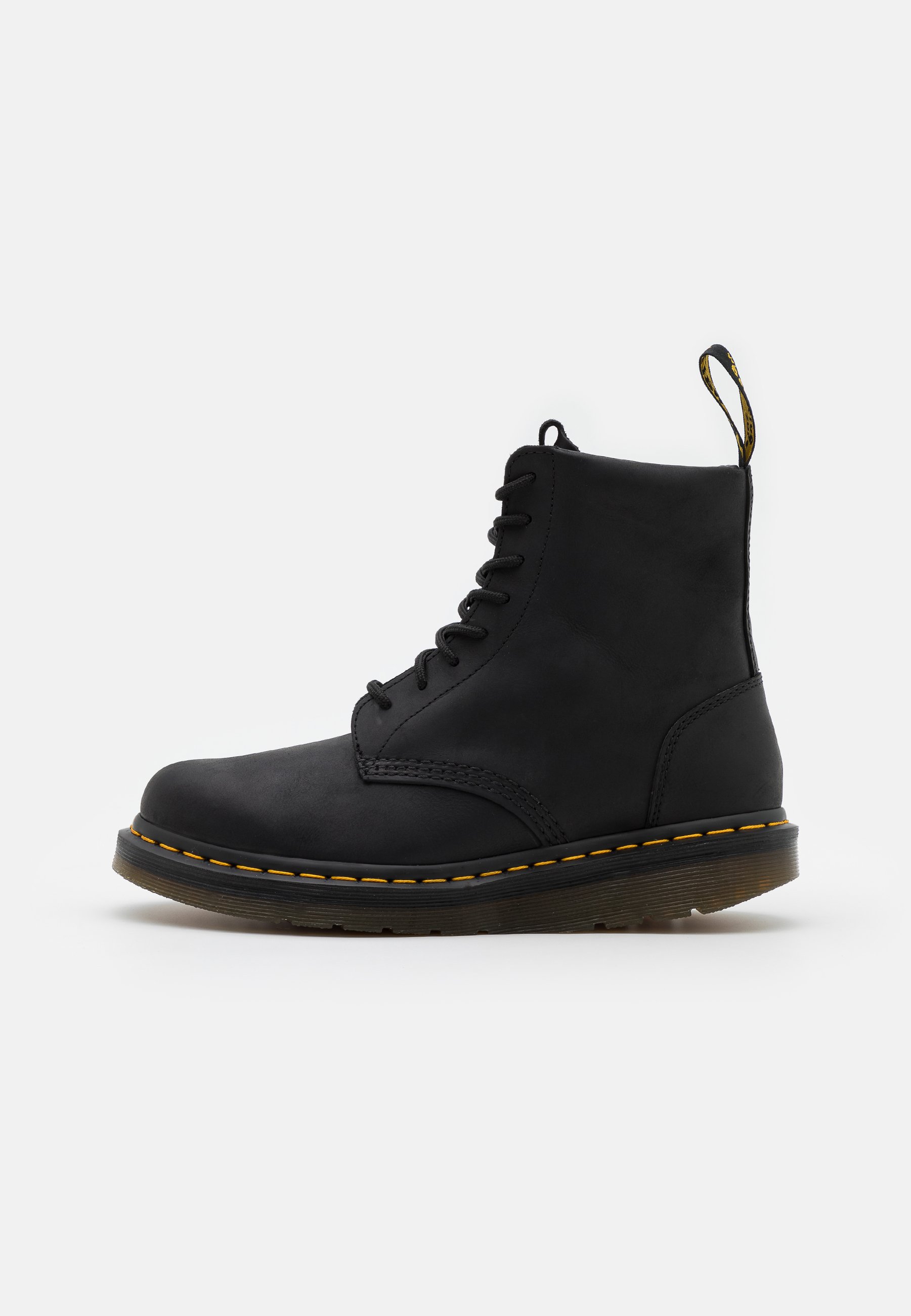 Dr. Martens BERMAN - Lace-up ankle boots - black/black - Zalando.co.uk