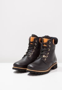 Panama Jack Botines con cordones - black