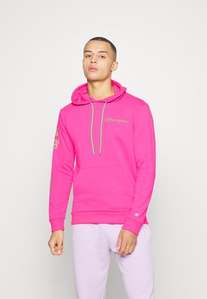 HOODED - Hoodie - neon pink